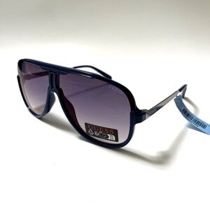 New Original GUESS Aviator Sunglasses GO00060 Acetate Electric Blue Classic